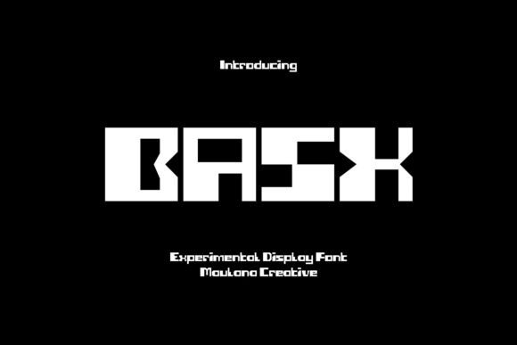 Basx: A Futuristic Display Font That Elevates Digital Branding