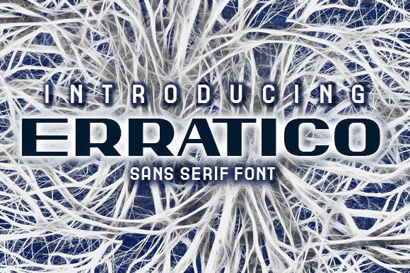 Erratico: A Bold, Friendly Sans Serif Font for Handmade Brands