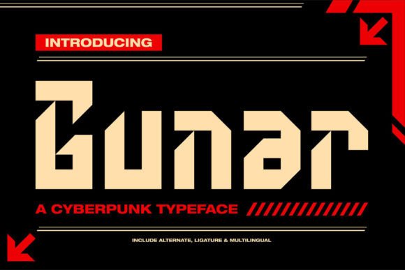 Gunar: A Playful Display Font That Makes Your Brand Stand Out