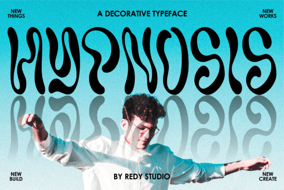 Hypnosis Font: A Playful Display Typeface for Bold Brand Moments