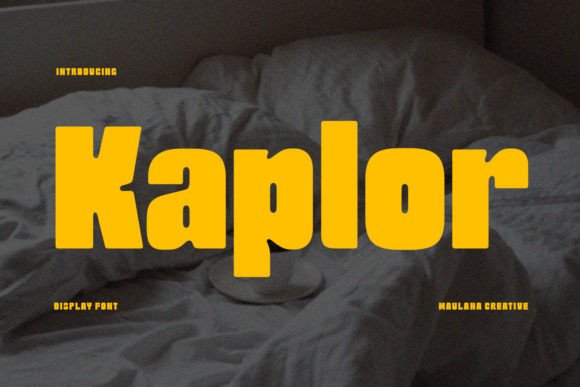Kaplor: A Modern Display Font That Elevates Your Brand