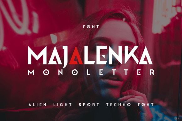 Majalenka Monoletter: A Display Font That Cuts Through the Feed