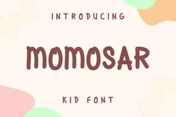 Momosar: A Display Font That Makes Your Brand Instantly Memorable