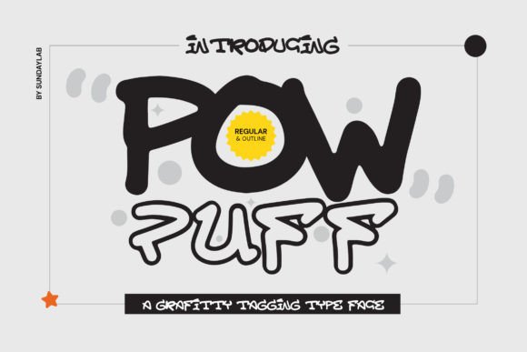 Powpuff: A Bold Display Font That Makes Your Brand Unforgettable