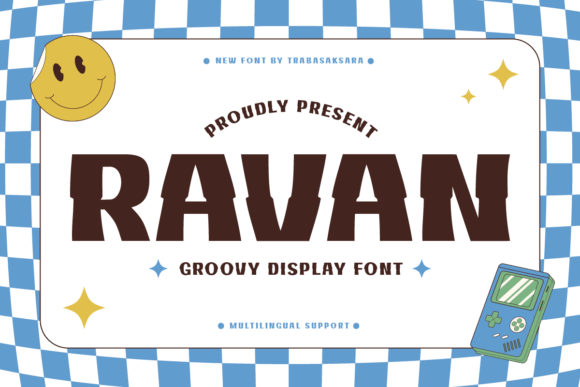 Ravan Font: Sharp, Bold Display Type for Campaign Headlines