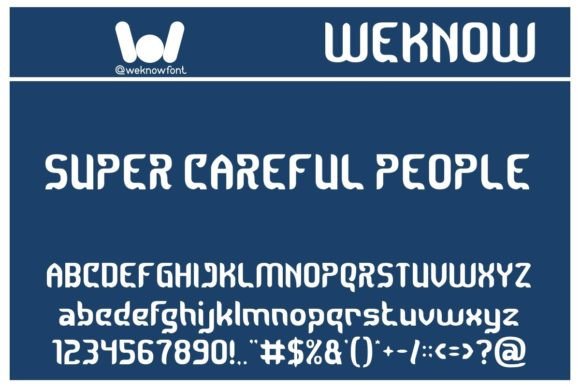 Super Careful People: A Display Font That Elevates Digital Branding