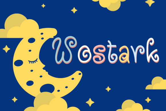 Wostark: A Playful Display Font That Brings Warmth to Brand Identity